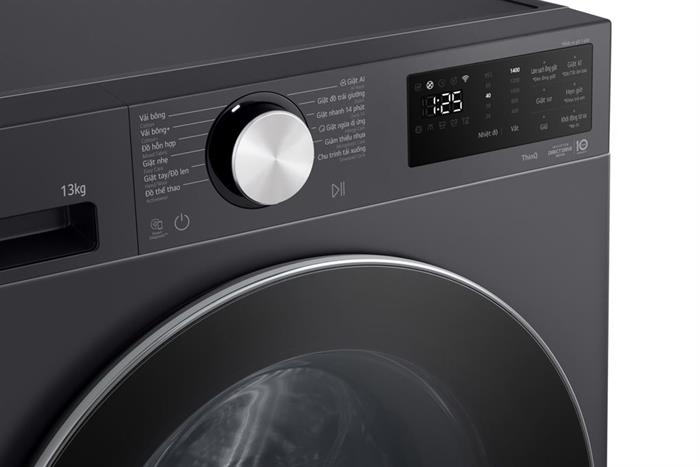 Máy giặt LG Inverter 13 kg FX1413S5G Màu Xám/Nâu nhạt/Xám than