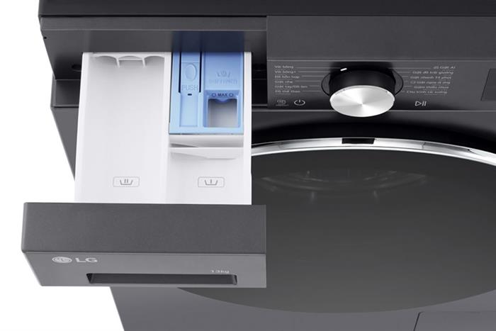 Máy giặt LG Inverter 13 kg FX1413S5G Màu Xám/Nâu nhạt/Xám than