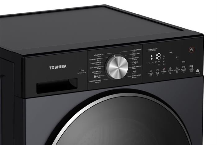 Máy giặt Toshiba Inverter 11 kg TW-T33B120UWV(MK) Màu Đen