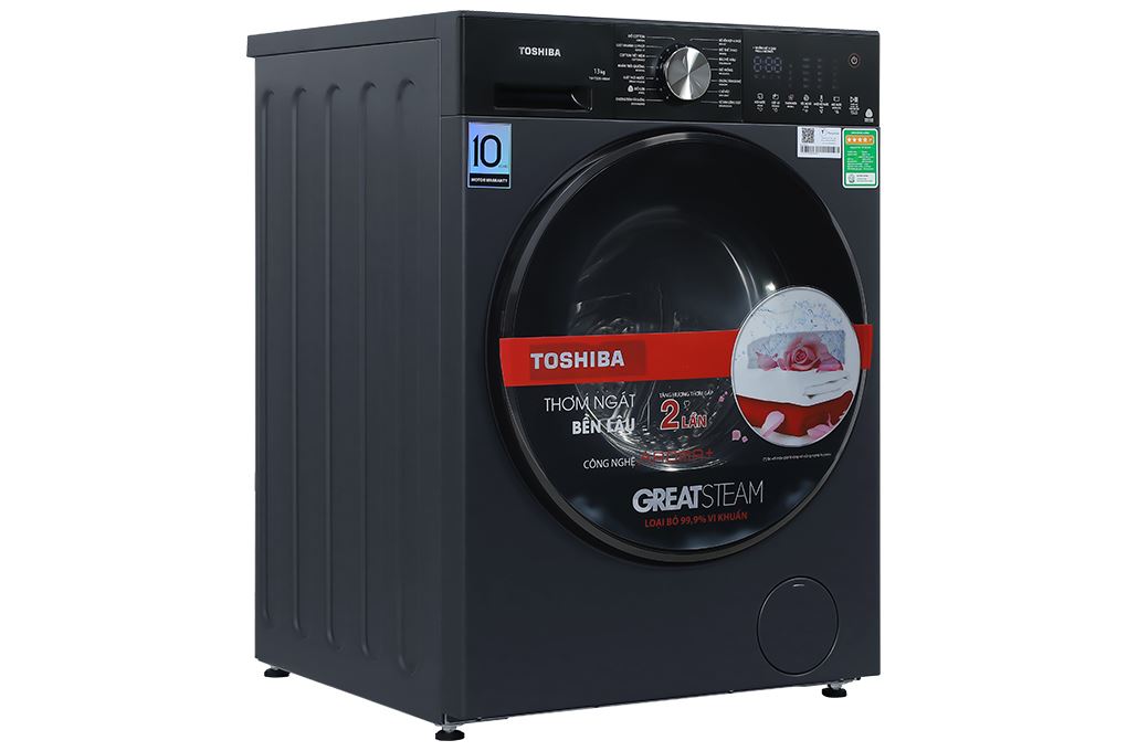 Máy giặt Toshiba Inverter 13 kg TW-T33B140UWV(MK) Màu Đen
