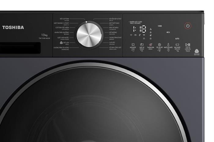 Máy giặt Toshiba Inverter 13 kg TW-T33B140UWV(MK) Màu Đen