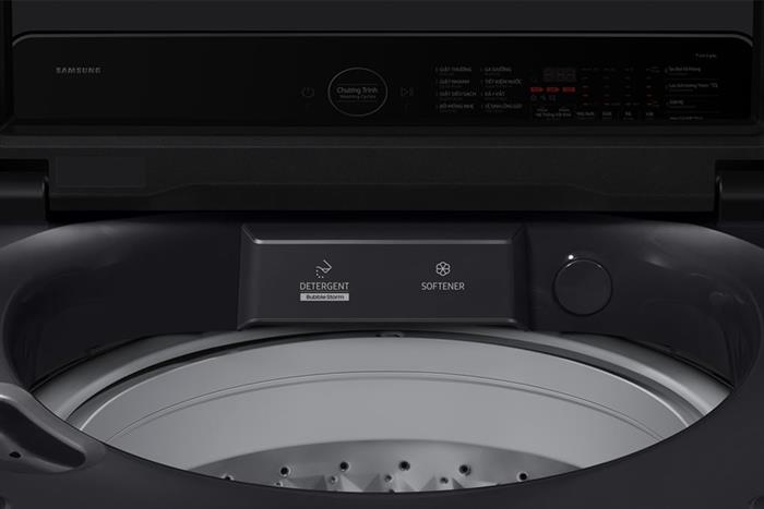Máy giặt Samsung Ecobubble Inverter 17 kg WA40F17E7CSV Màu Đen - Xám