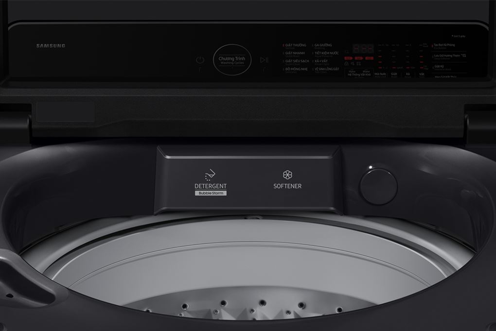 Máy giặt Samsung Ecobubble Inverter 17 kg WA40F17E7CSV Màu Đen - Xám