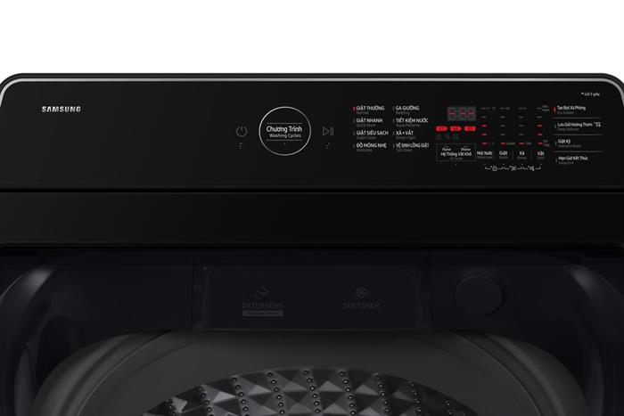 Máy giặt Samsung Ecobubble Inverter 12.5 kg WA40F12E4CSV Màu Đen - Xám