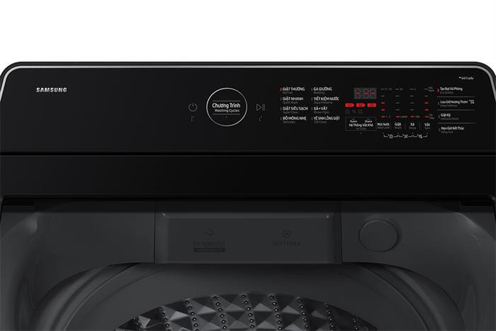 Máy giặt Samsung Ecobubble Inverter 12.5 kg WA40F12E4LSV Màu Xám nhạt