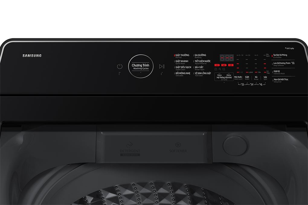 Máy giặt Samsung Ecobubble Inverter 12.5 kg WA40F12E4LSV Màu Xám nhạt
