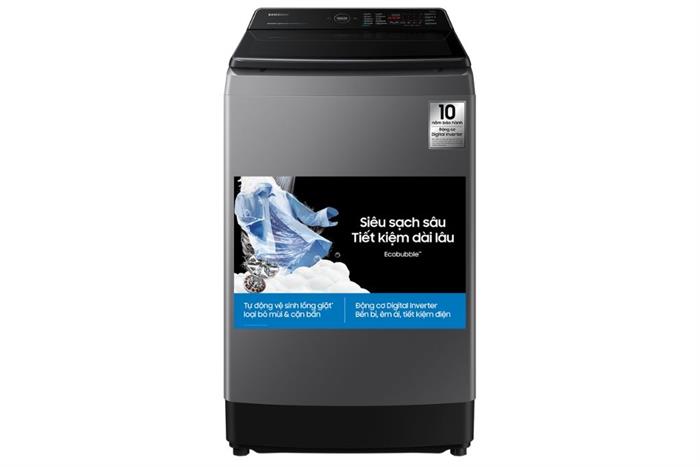 Máy giặt Samsung Ecobubble Inverter 9.5 kg WA40F95E1CSV Màu Đen - Xám