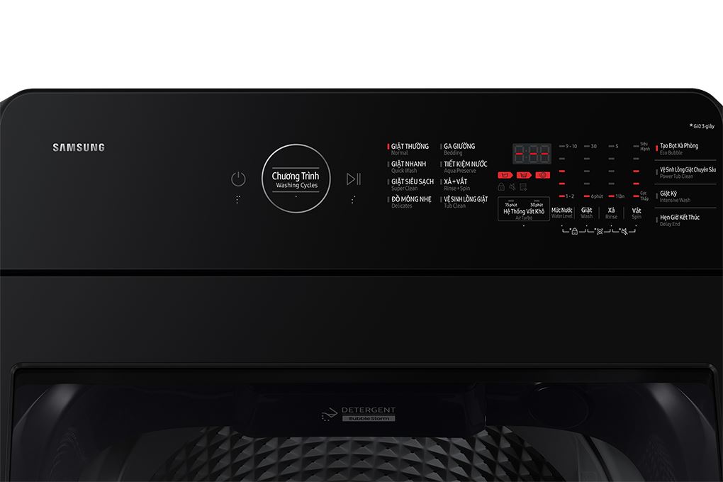 Máy giặt Samsung Ecobubble Inverter 9.5 kg WA40F95E1CSV Màu Đen - Xám