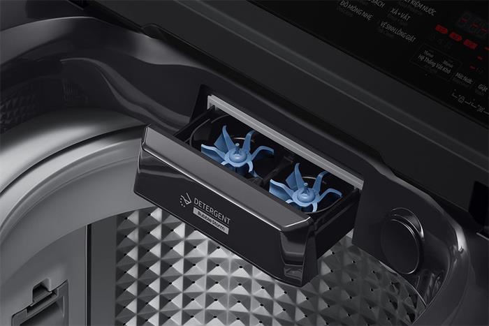 Máy giặt Samsung Ecobubble Inverter 9.5 kg WA40F95E1CSV Màu Đen - Xám