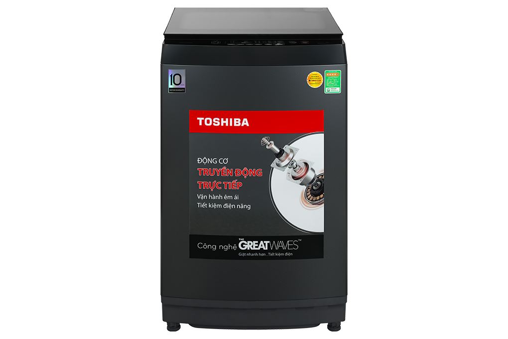 Máy giặt Toshiba Inverter 12 kg AW-DK1300KV(MK) Màu Đen