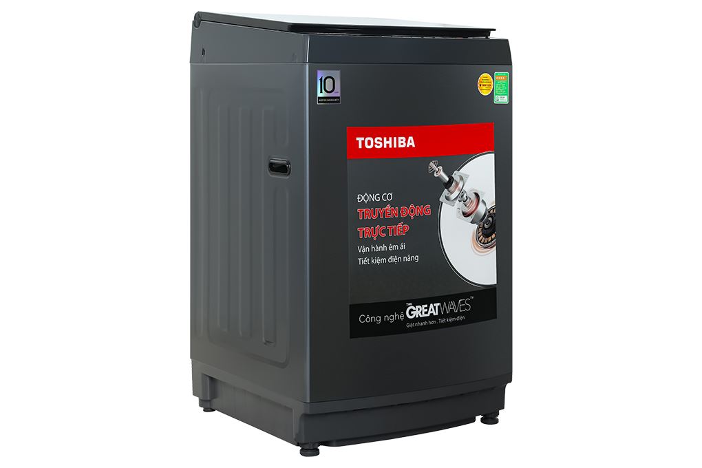 Máy giặt Toshiba Inverter 12 kg AW-DK1300KV(MK) Màu Đen
