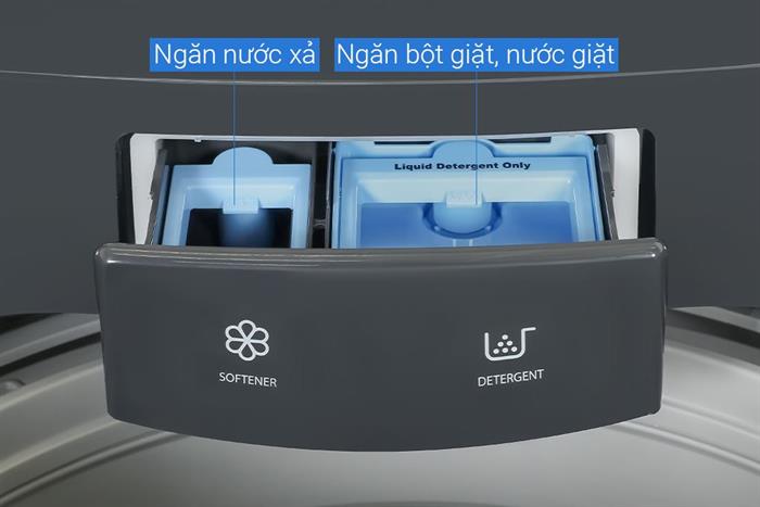 Máy giặt Toshiba Inverter 13 kg AW-DM1400LV(MK) Màu Đen