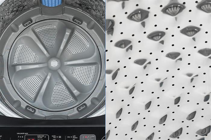 Máy giặt Toshiba Inverter 13 kg AW-DM1400LV(MK) Màu Đen