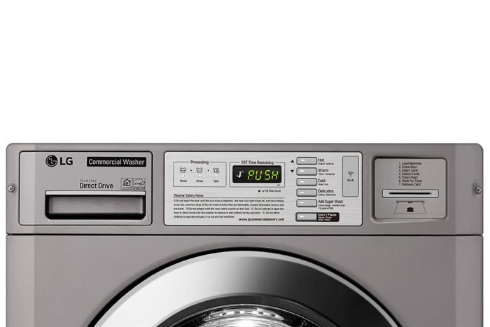 Máy giặt công nghiệp LG Inverter 13 kg CWG27MDQRS Màu Xám