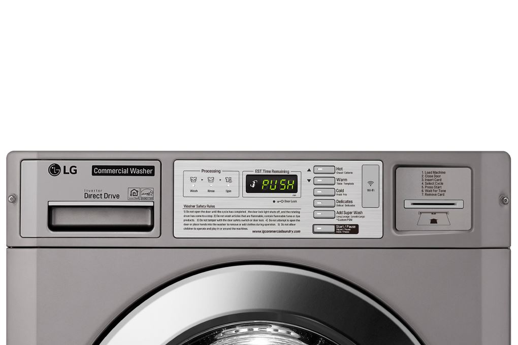 Máy giặt công nghiệp LG Inverter 13 kg CWG27MDQRS Màu Xám
