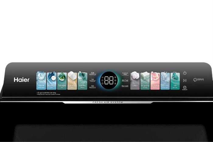 Máy giặt Haier Inverter 11 kg HWM110-B2698B Màu Đen