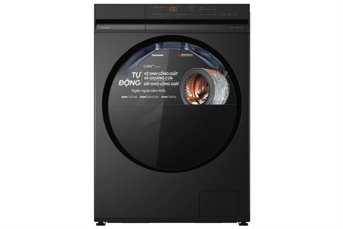Máy giặt sấy Panasonic Inverter giặt 10 kg - sấy 7 kg NA-S20DG1BVT Màu Đen