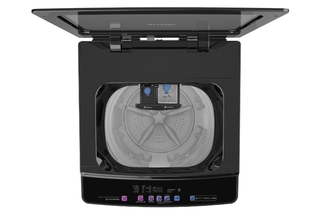 Máy giặt Sharp 11 kg ES-TN111EN-DG Màu Xám đậm