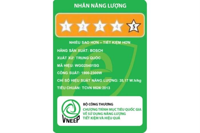 Máy giặt Bosch Inverter 10 kg WGG25401SG Màu Ghi đen