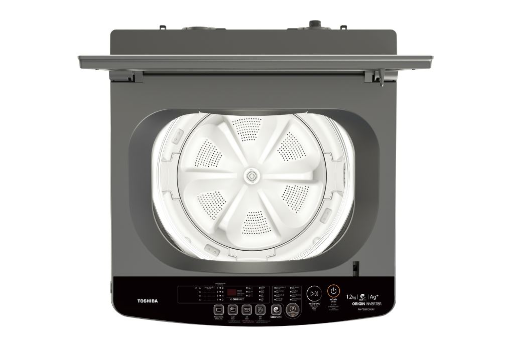 Máy giặt Toshiba Inverter 12 kg AW-T06D1300KV(SG) Màu Bạc