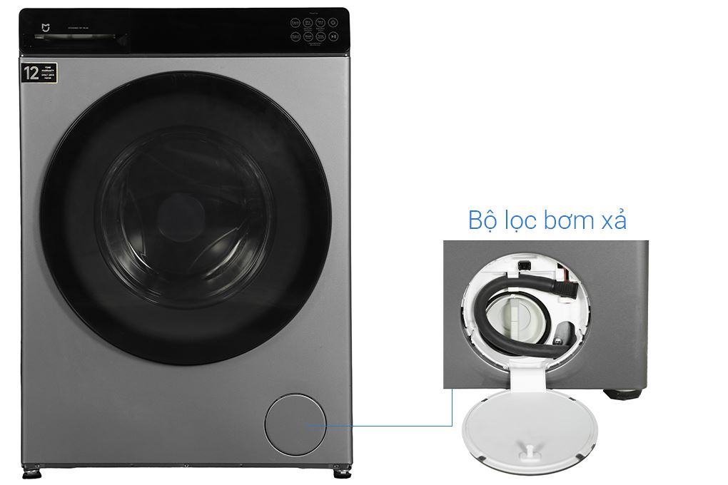 Máy giặt Xiaomi giặt 10.5 kg - sấy 7 kg WD105MJA10VN Màu Đen