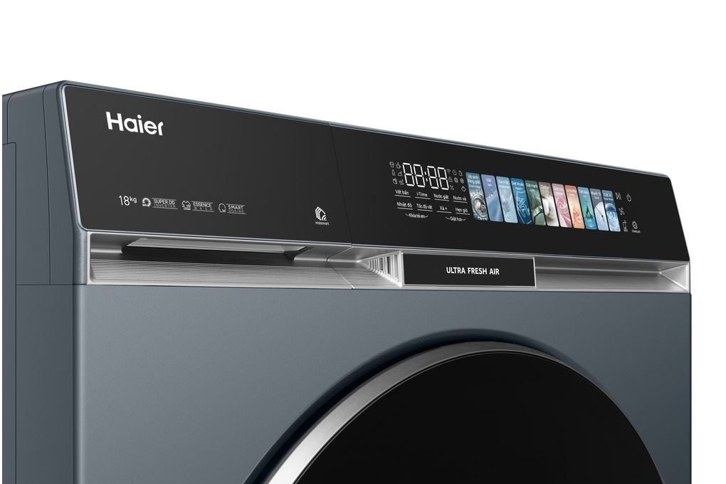 Máy giặt Haier Inverter 18 kg HW180-BD14387GNU1 Màu Đen