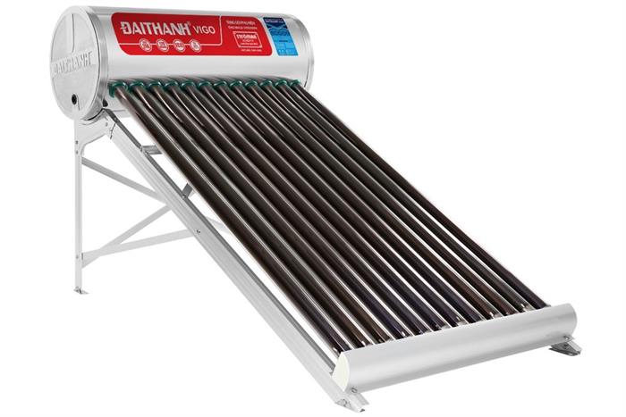 Máy nước nóng năng lượng mặt trời Đại Thành 130 lít Vigo 58-12 Màu Xám