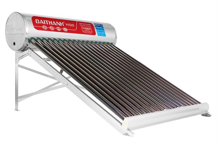 Máy nước nóng năng lượng mặt trời Đại Thành 180 lít Vigo 58-18 Màu Xám