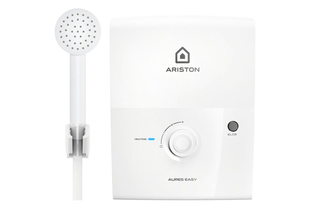 Máy nước nóng trực tiếp Ariston 4500W AURES EASY 4.5 D Màu Trắng