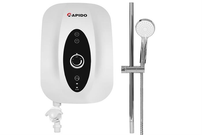 Máy nước nóng trực tiếp Rapido 4500W SONNE - SN4.5 Màu Trắng