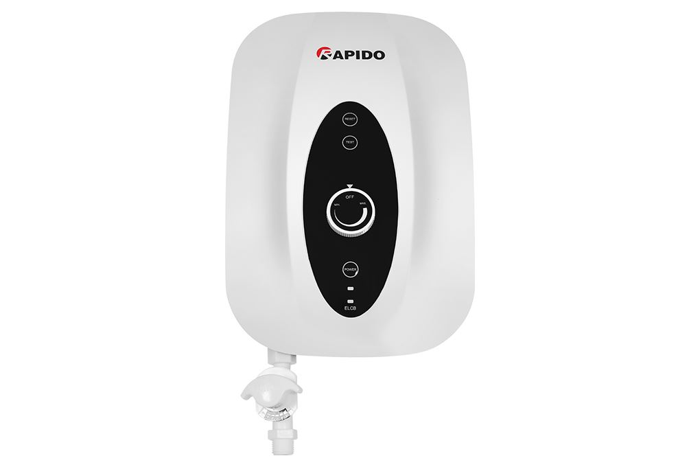 Bình nóng lạnh trực tiếp Rapido 4500W SONNE - SN4.5 Màu Trắng