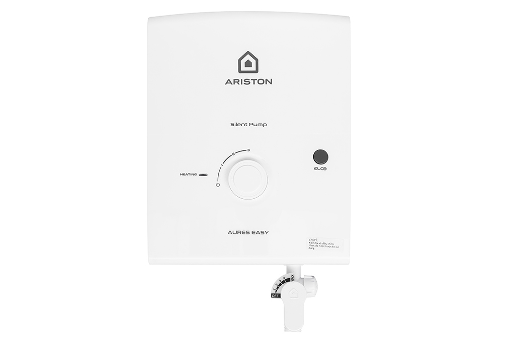 Máy nước nóng trực tiếp Ariston 4500W AURES EASY 4.5P 3S Màu Trắng