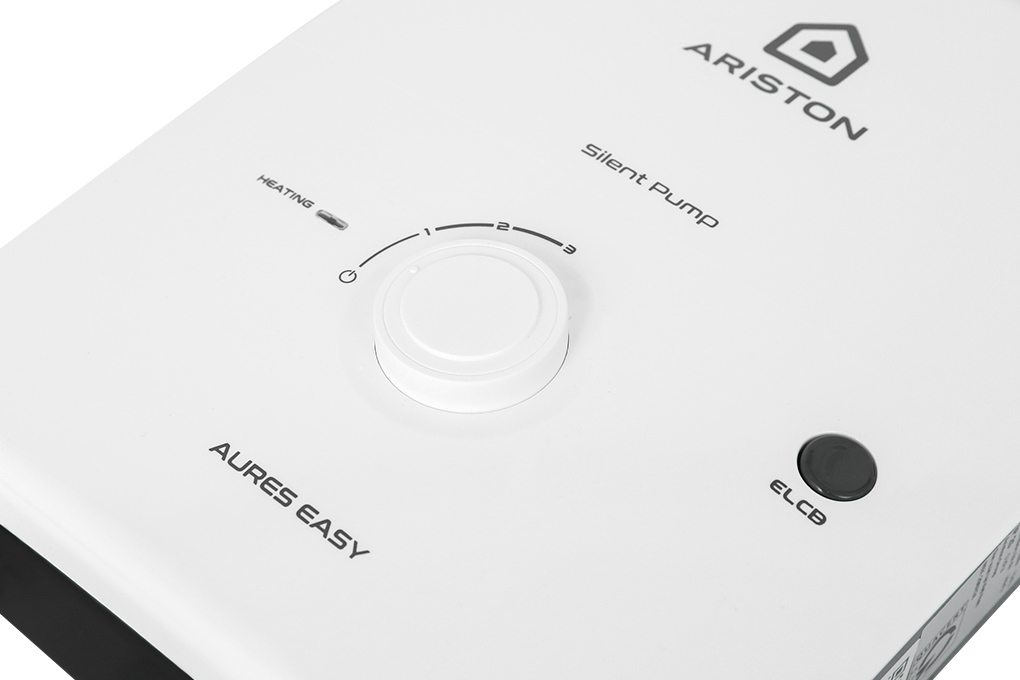 Máy nước nóng trực tiếp Ariston 4500W AURES EASY 4.5P 3S Màu Trắng
