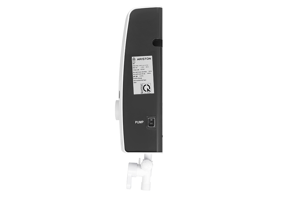Máy nước nóng trực tiếp Ariston 4500W AURES EASY 4.5P 3S Màu Trắng