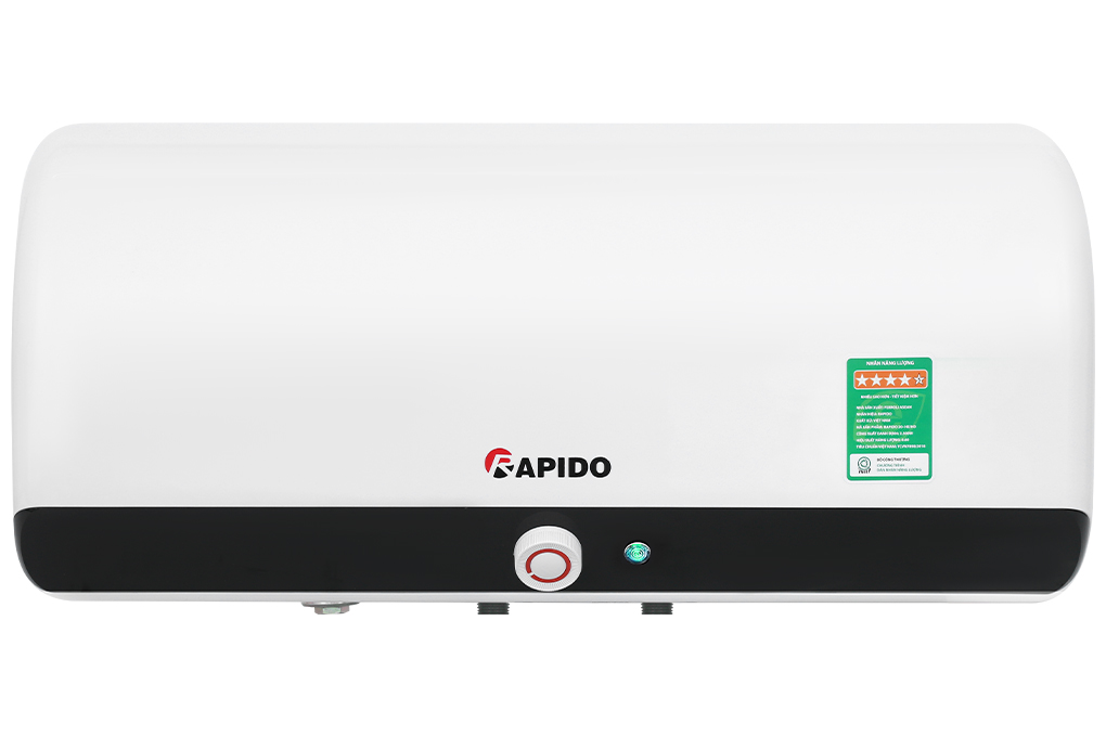 Máy nước nóng gián tiếp Rapido 20 lít 2500W HE 20L Màu Trắng - Đen