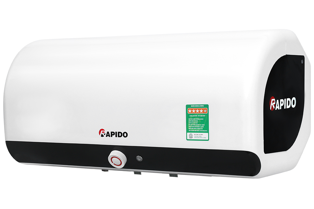 Máy nước nóng gián tiếp Rapido 20 lít 2500W HE 20L Màu Trắng - Đen