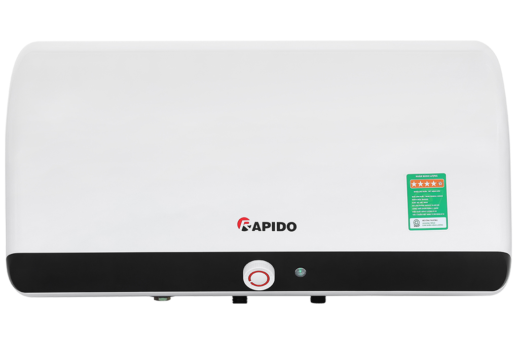 Máy nước nóng gián tiếp Rapido 30 lít 2500W HE 30L Màu Trắng - Đen