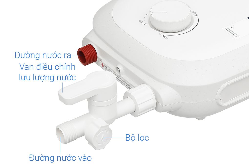 Máy nước nóng trực tiếp Electrolux 4500W EWE451QX-W4 Màu Trắng