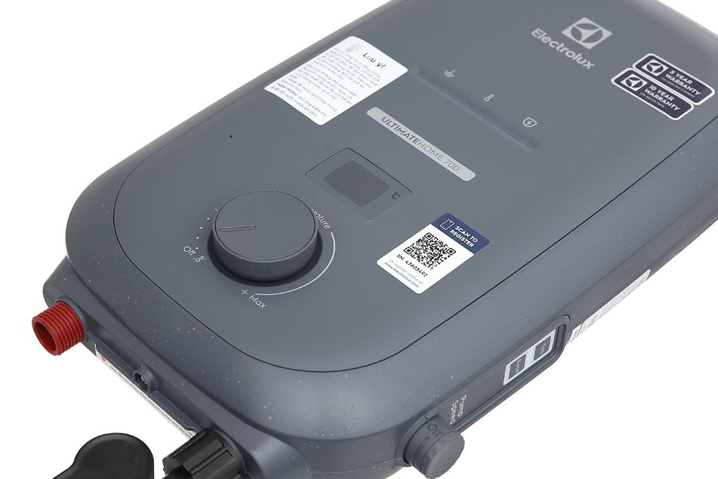 Máy nước nóng trực tiếp Electrolux 4500W EWE451RB-G6 Màu Đen - Xám