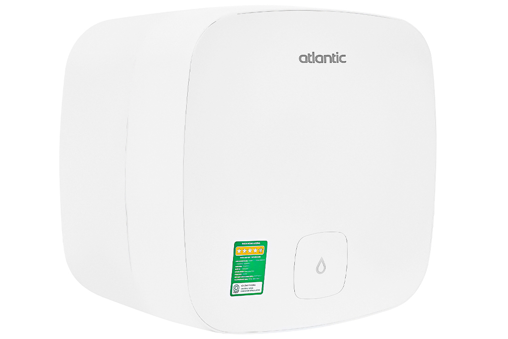 Máy nước nóng gián tiếp Atlantic 30 lít AMI SQUARE 831261 SWH 30A M-N0 Màu Trắng