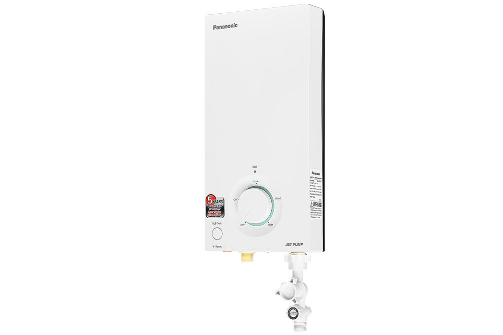 Máy nước nóng trực tiếp Panasonic 4500W DH-4VP1VW Màu Trắng