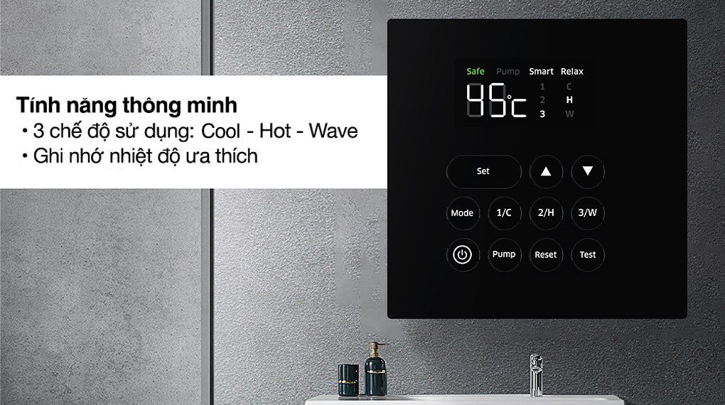 Máy nước nóng trực tiếp Kangaroo 4500W KGWD45P1 - Tính năng thông minh