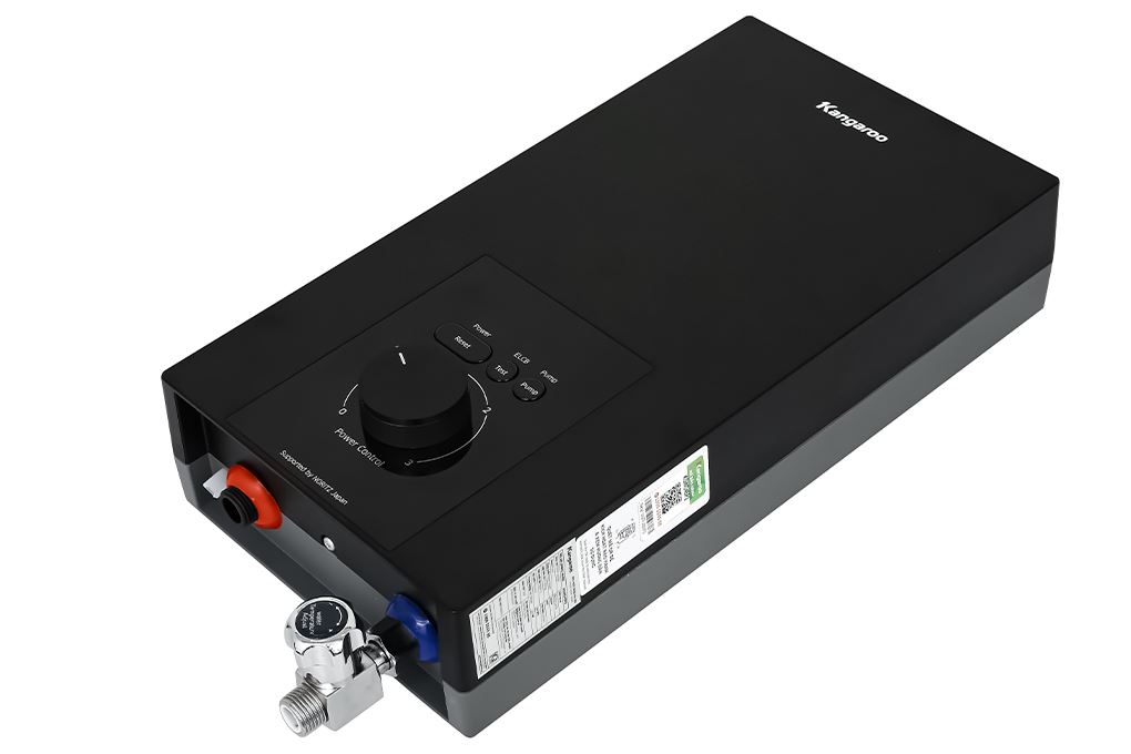 Máy nước nóng trực tiếp Kangaroo 4500W KGWD45P2 Màu Đen
