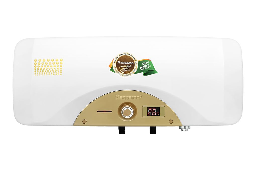 Máy nước nóng gián tiếp Kangaroo 22 lít 2500W KG68A2 Màu Trắng - Vàng