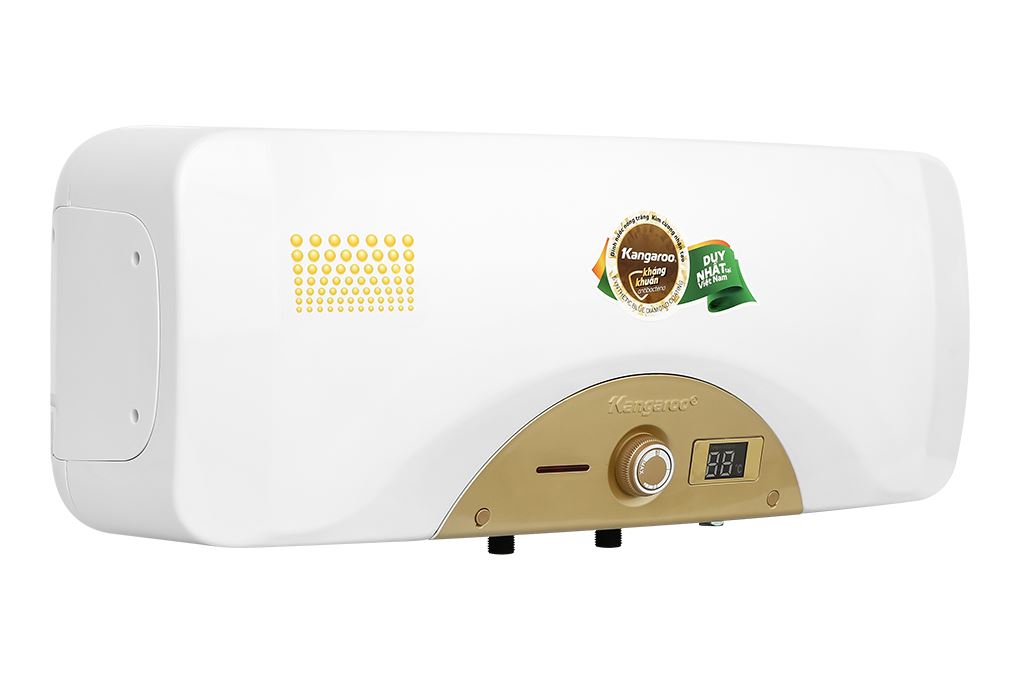 Máy nước nóng gián tiếp Kangaroo 22 lít 2500W KG68A2 Màu Trắng - Vàng