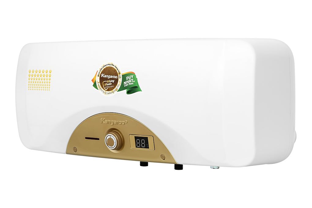 Máy nước nóng gián tiếp Kangaroo 22 lít 2500W KG68A2 Màu Trắng - Vàng