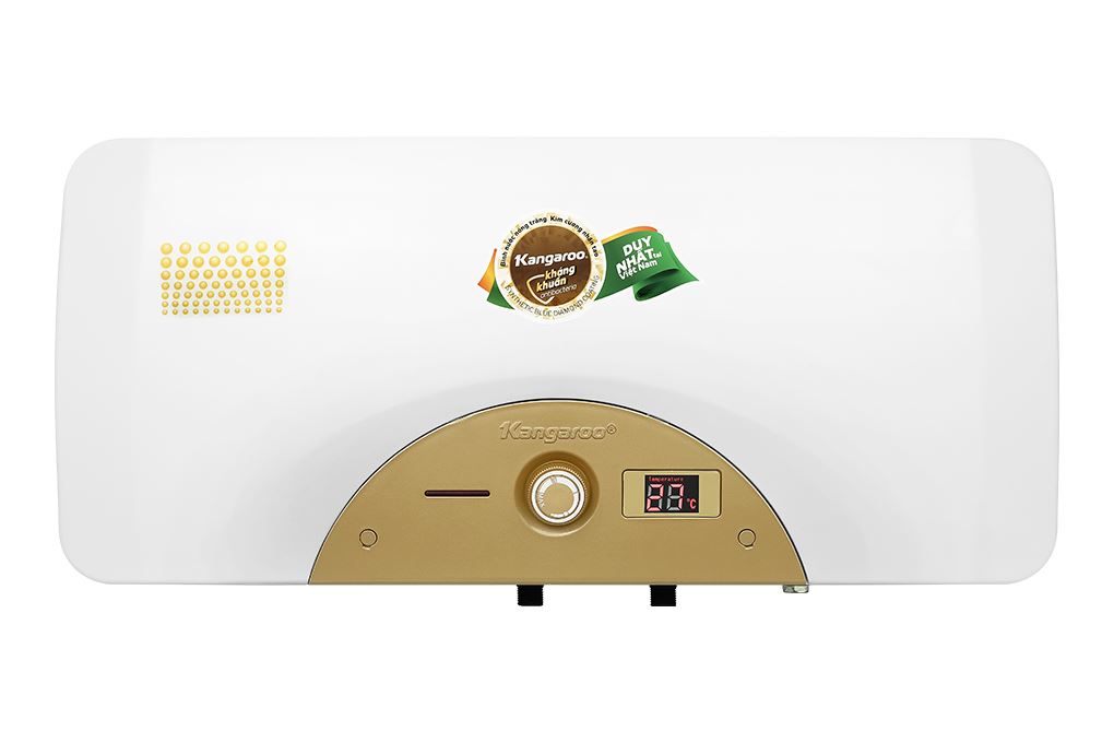 Máy nước nóng gián tiếp Kangaroo 30 lít 2500W KG68A3 Màu Trắng - Vàng
