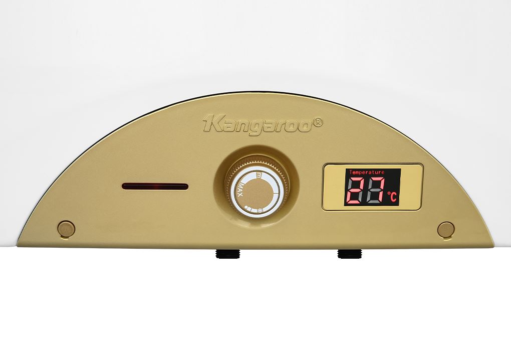 Máy nước nóng gián tiếp Kangaroo 30 lít 2500W KG68A3 Màu Trắng - Vàng