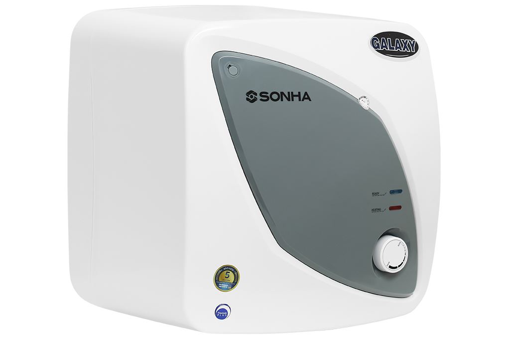 Máy nước nóng gián tiếp Sơn Hà Galaxy 20 lít 2500W S20VG Màu Trắng - Xám