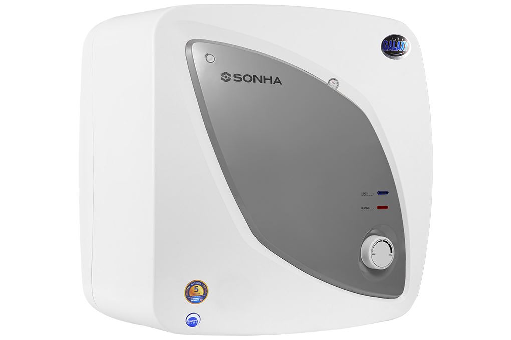 Máy nước nóng gián tiếp Sơn Hà Galaxy 30 lít 2500W S30VG Màu Trắng - Xám